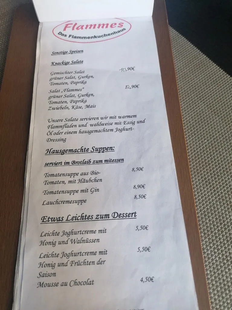 Menu_Flammes - Das Flammenkuchenhaus_Unna_immagine_3