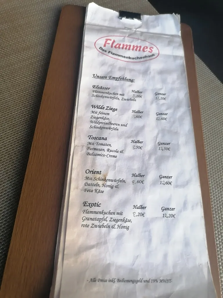 Menu_Flammes - Das Flammenkuchenhaus_Unna_immagine_4