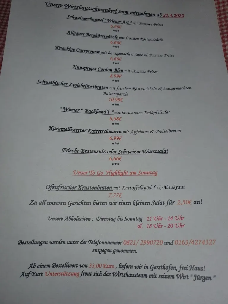 Menu_Wirtshaus am Sportplatz 1909_Gersthofen_image_1