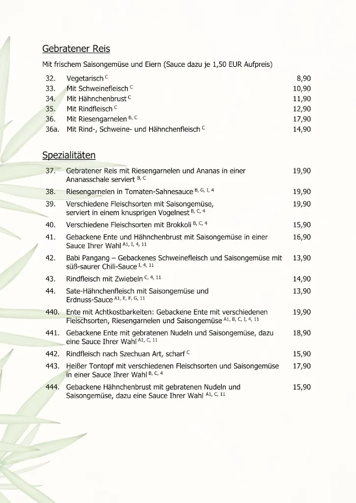 Menu_Chun's China Restaurant_Wesel_image_1