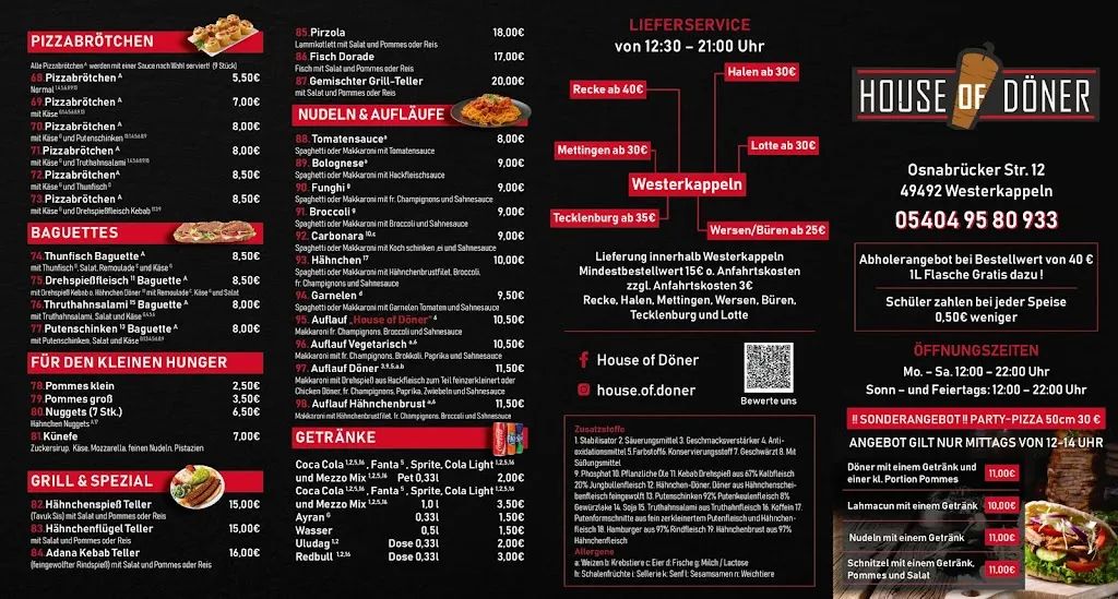 Menü_House of Döner Westerkappeln_Westerkappeln_Bild_2