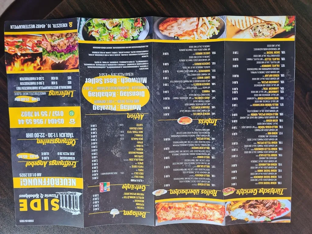 Menu_Side Pizzeria & Kebabhaus_Westerkappeln_image_4
