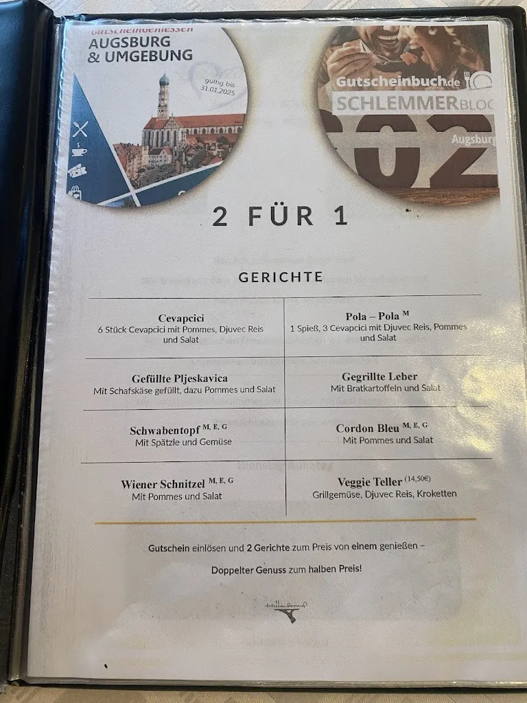 Menu_Gaststätte Hillenbrand_Gersthofen_immagine_3