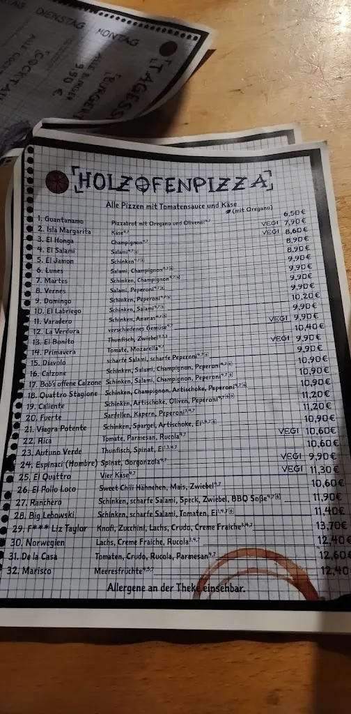 Menu_BOB'S Rock & Bowl Gersthofen_Gersthofen_image_1