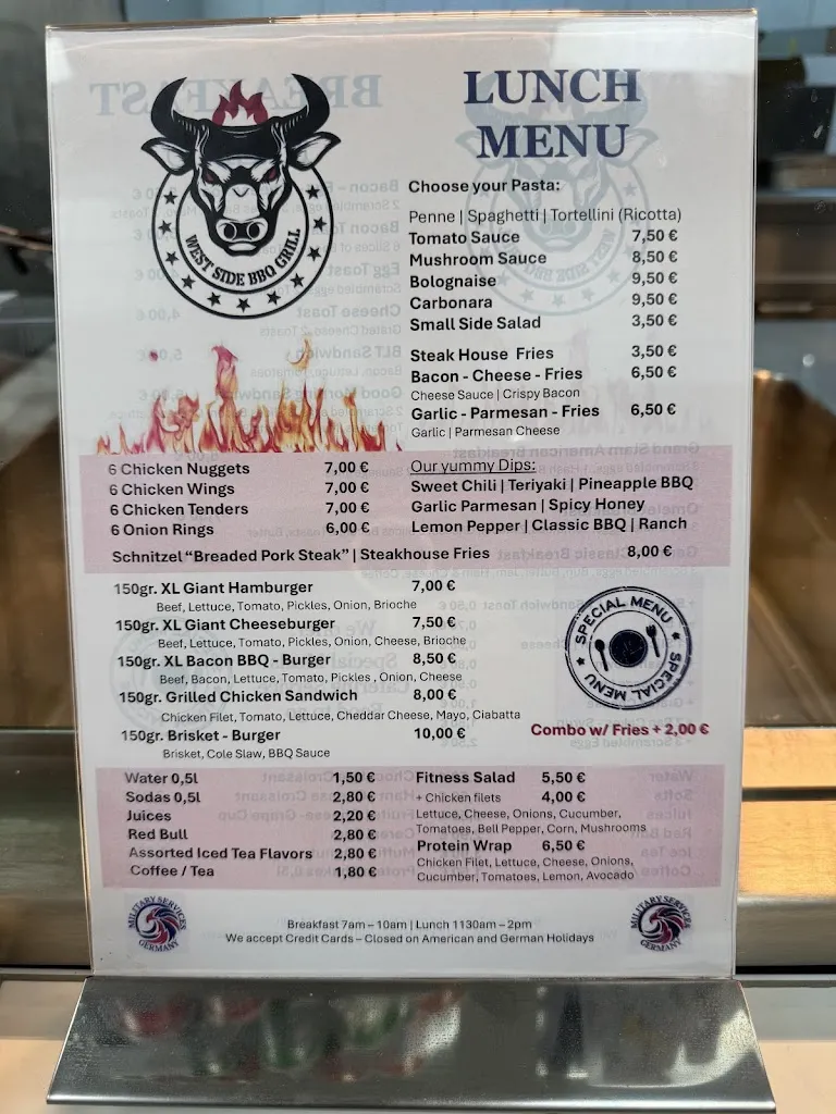 Menu_German Canteen Deutsche Kantine_Alsenz_immagine_1