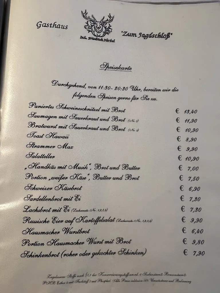 Menu_Gasthaus Zum Jagdschloß_Altleiningen_image_1