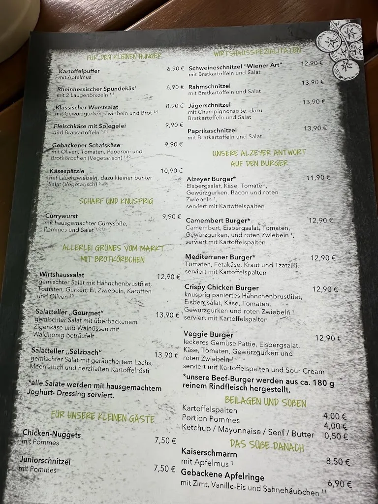 Menu_Wirtshaus in der Hansenmühle Alzey_Alzey_immagine_2