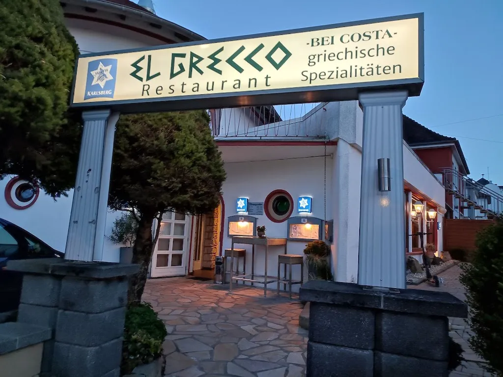 El Grecco restaurant in Alzey
