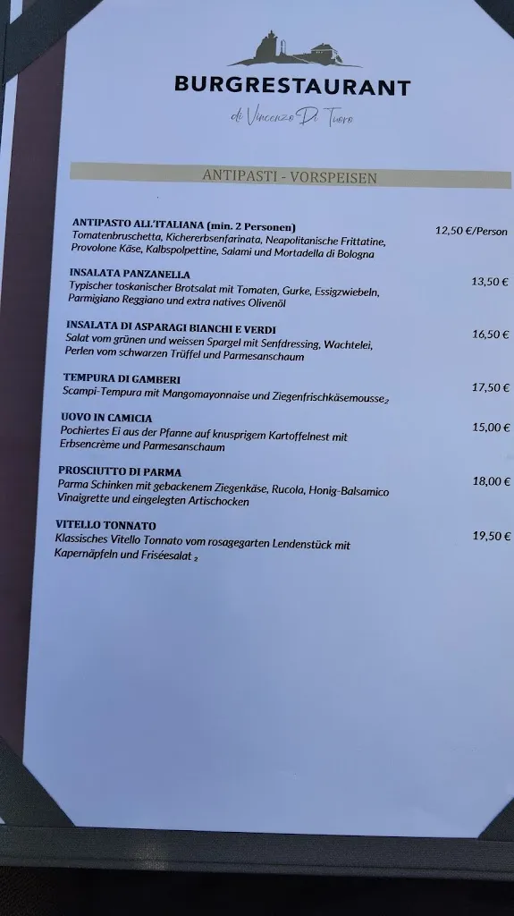 Menu_Burgrestaurant di Vincenzo Di Tuoro_Saarburg_image_1