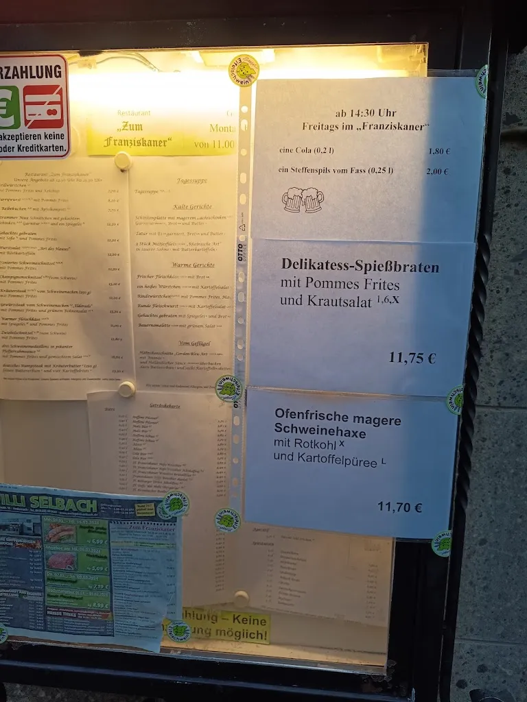 Menu_Zum Franziskaner_Andernach_image_1