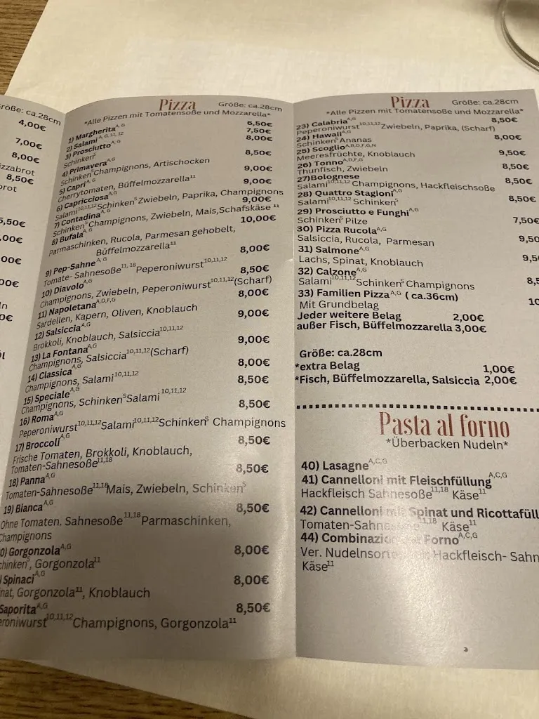 Menu_Ristorante Pizzaria La Fontana_Bechtheim_image_3