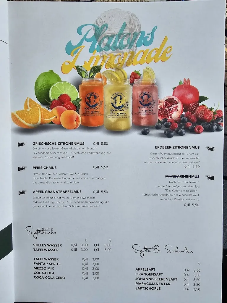 Menu_Restaurant Platon_Oberpfalz_immagine_4