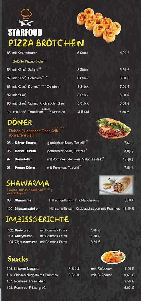 Menu_Star Food Restaurant_Neuenahr-Ahrweiler_image_1