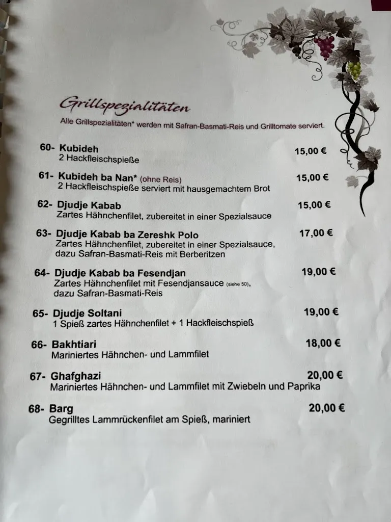 Menu_Shiraz Fausthaus Restaurant_Kreuznach_image_4