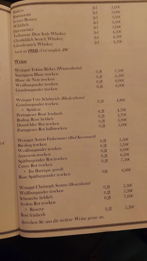 Menu_Krone -Restaurant & Bar - KIRNER Brauerei Ausschank auf 3. Etagen_Kreuznach_immagine_2