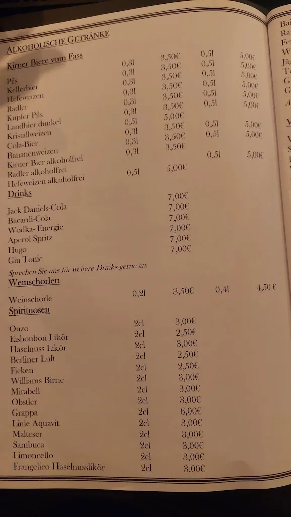 Menu_Krone -Restaurant & Bar - KIRNER Brauerei Ausschank auf 3. Etagen_Kreuznach_immagine_3