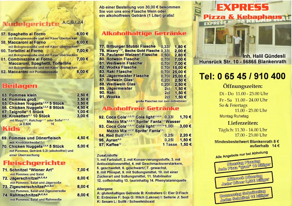 Menu_Halil Express Döner Kebab Pizza_Blankenrath_image_2