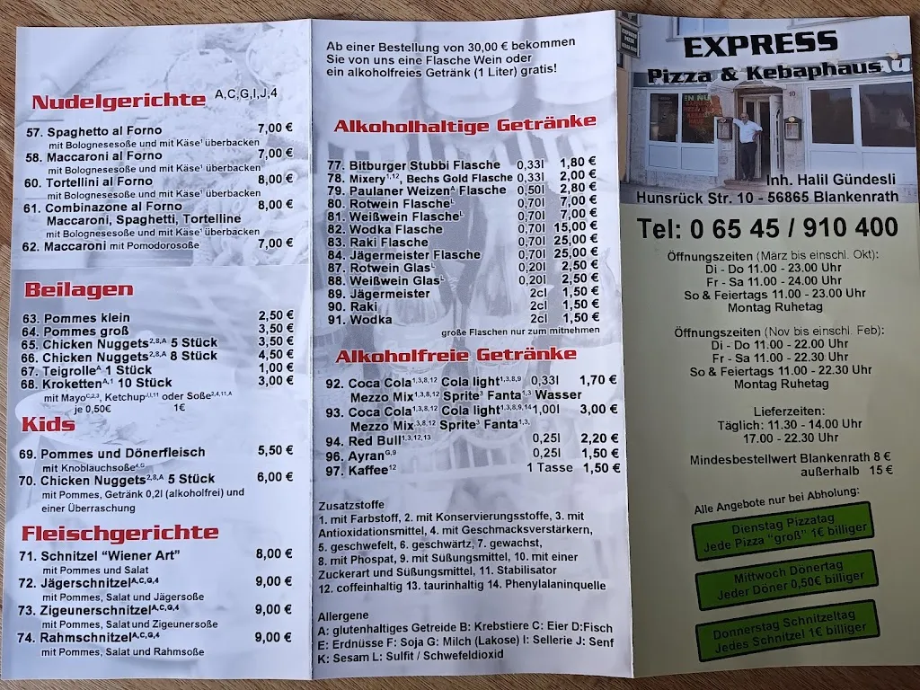 Menu_Halil Express Döner Kebab Pizza_Blankenrath_image_3