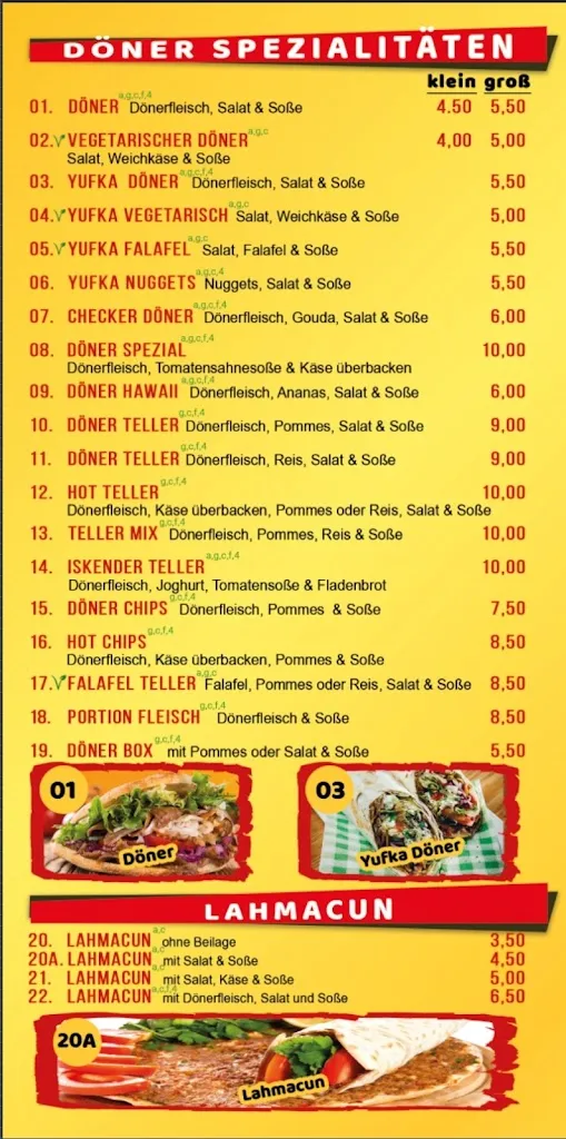Menu_HOT DÖNER Bobenheim-Roxheim_Bobenheim-Roxheim_immagine_3