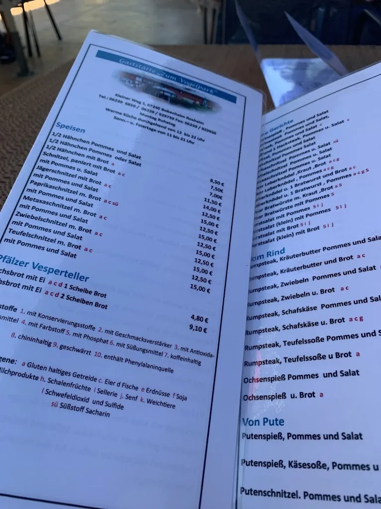 Menu_Gaststätte 