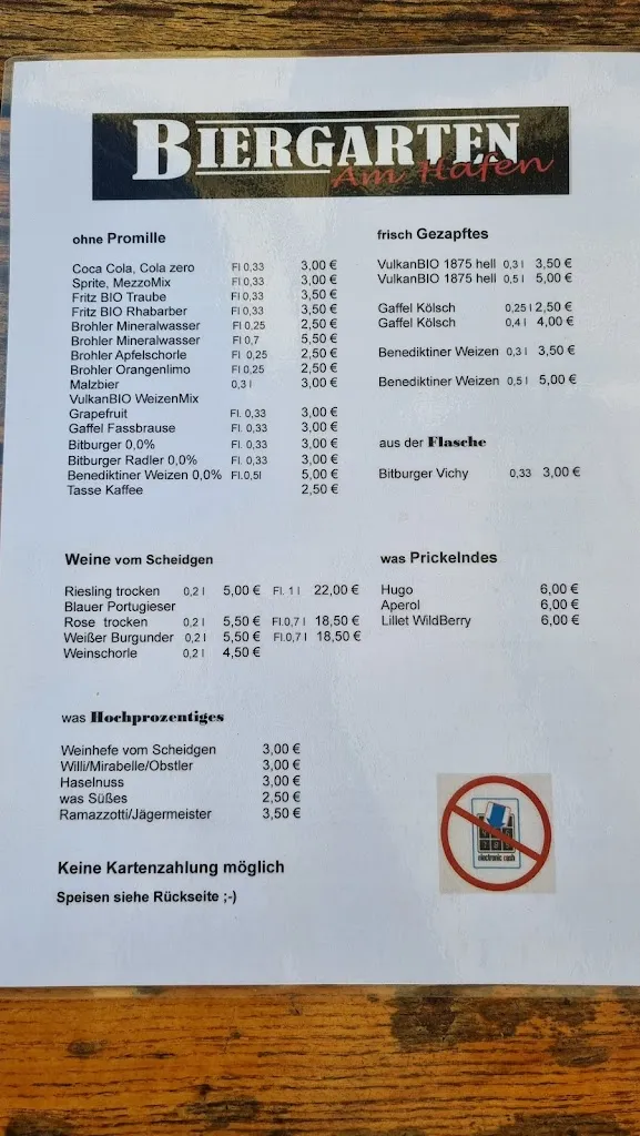 Menu_Biergarten am Hafen Brohl-Lützing_Brohl-Lützing_image_1