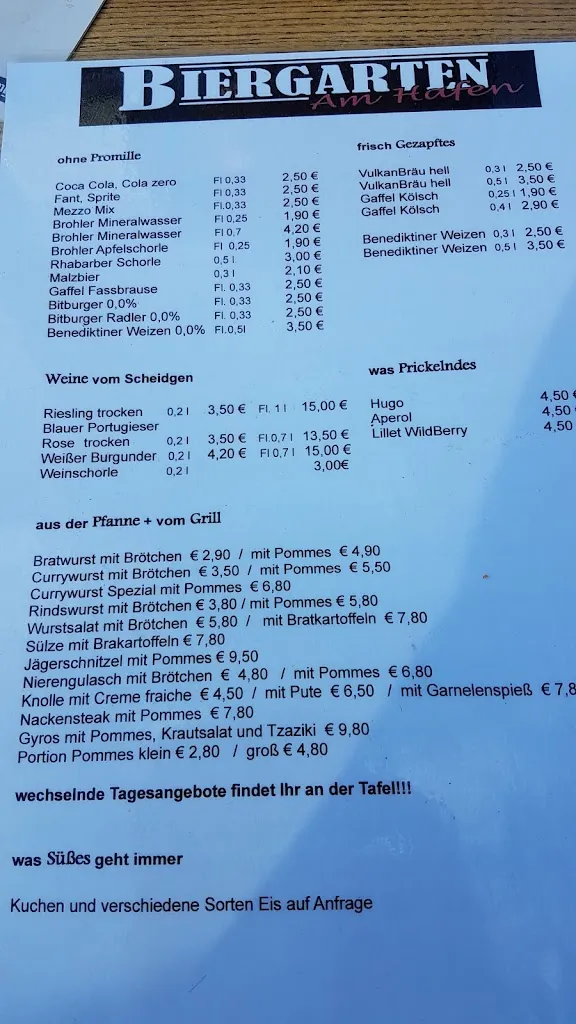 Menu_Biergarten am Hafen Brohl-Lützing_Brohl-Lützing_image_4