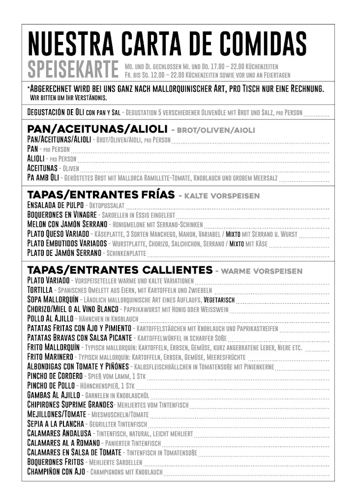 Menü_Der Mallorquiner_Bornheim_Bild_1