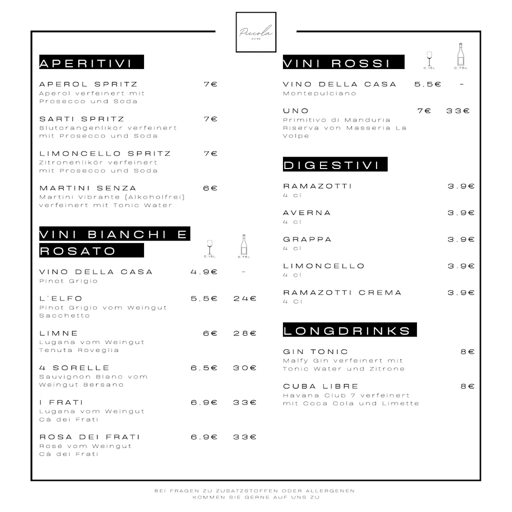 Menu_Bistro Piccola_Bornheim_image_3