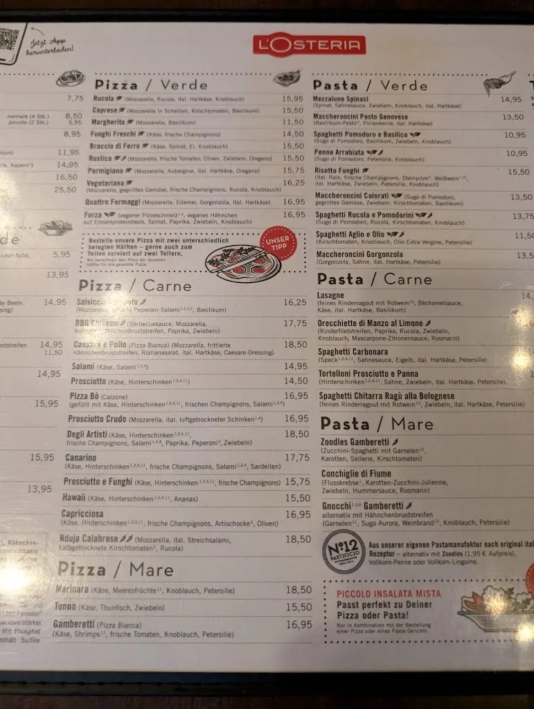 Menu_L'Osteria Bornheim_Bornheim_image_1