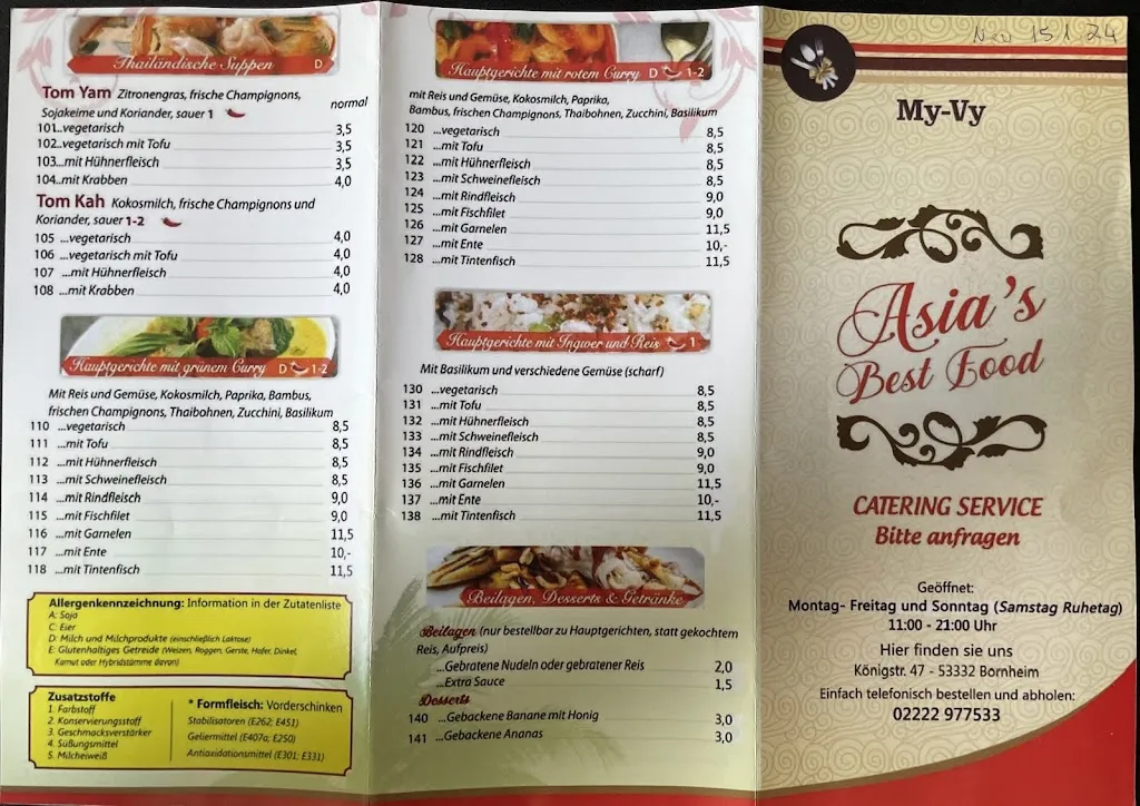 Menu_Asias Best Food_Bornheim_image_4