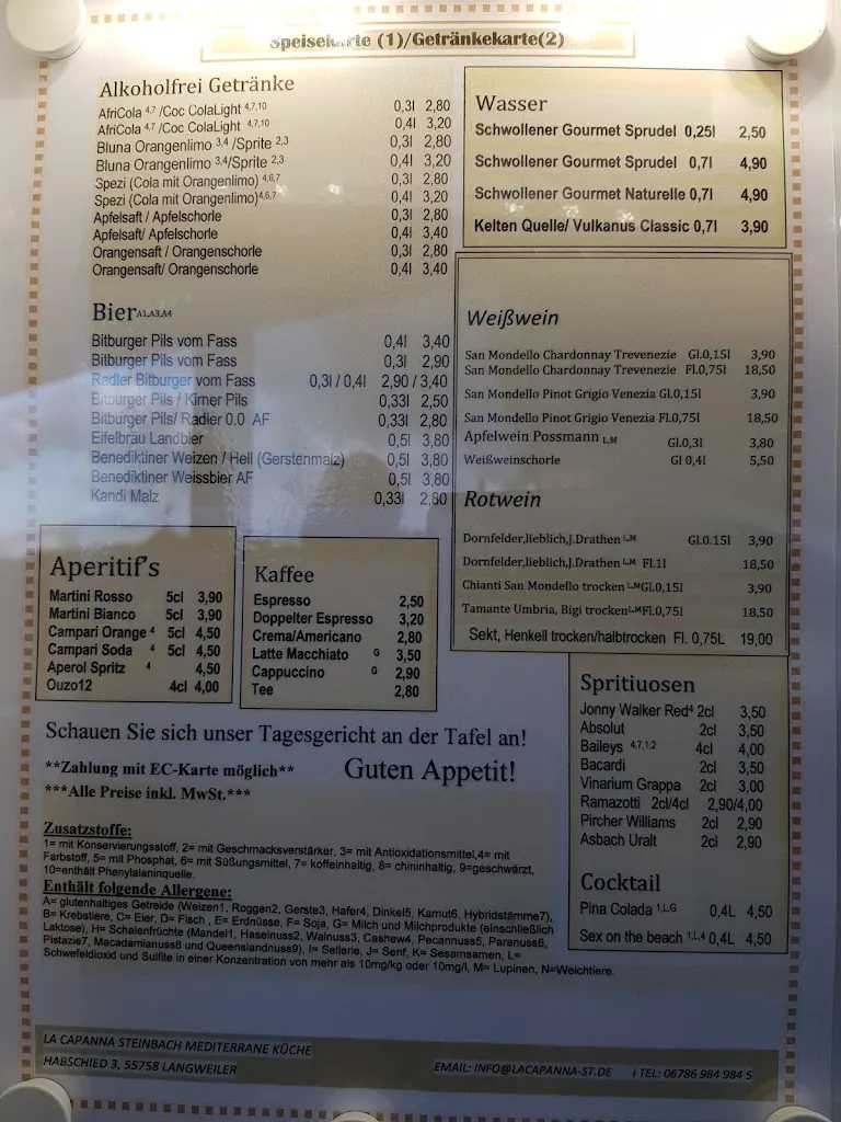 Menu_la Capanna Steinbach_Langweiler_image_1