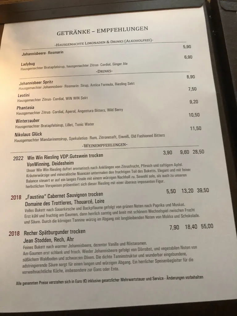 Menu_LEOPOLD Restaurant im Weingut von Winning_Deidesheim_image_2