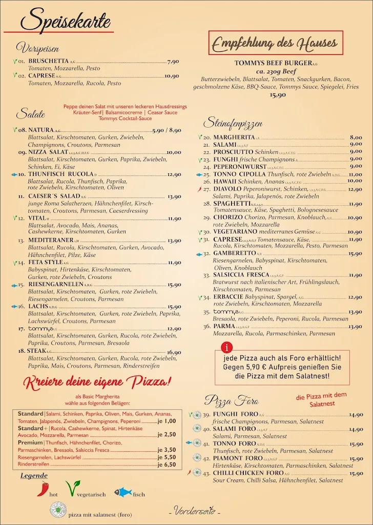 Menu_Tommy's Eat fresh and feel good_Dierdorf_image_1