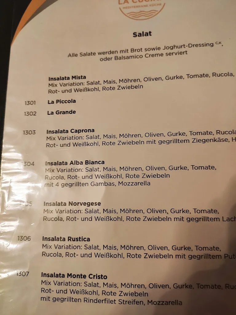 Menu_La Cucina Restaurant Linz_Rhein_image_1