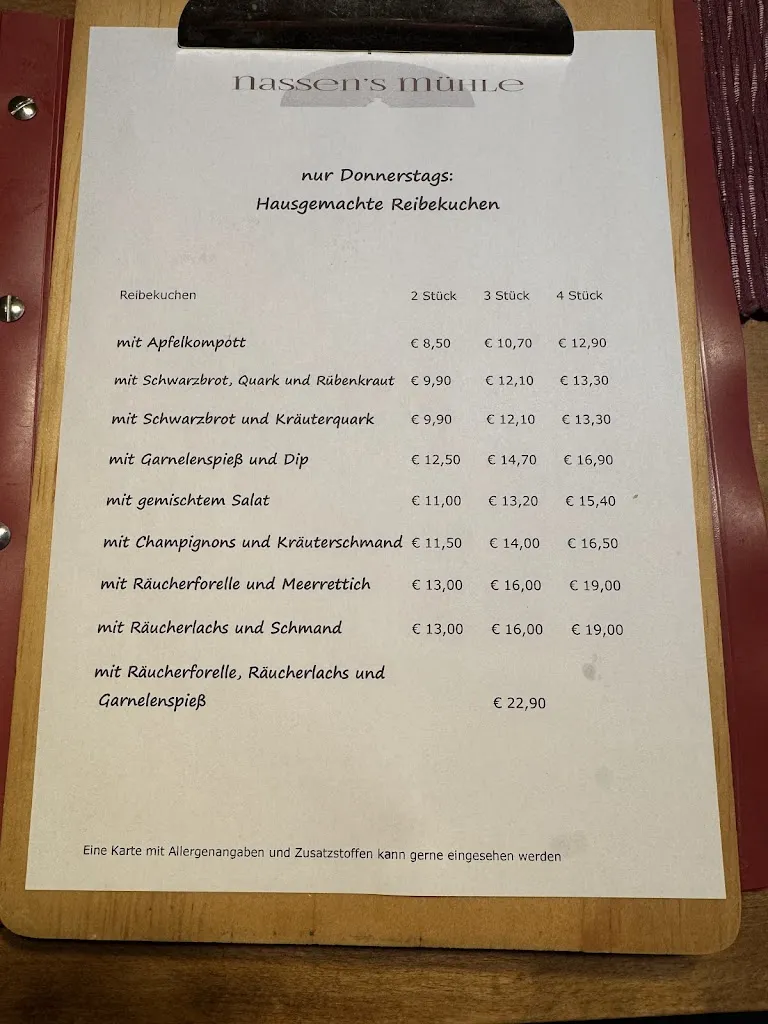 Menu_Nassen's Mühle_Waldbreitbach_immagine_1