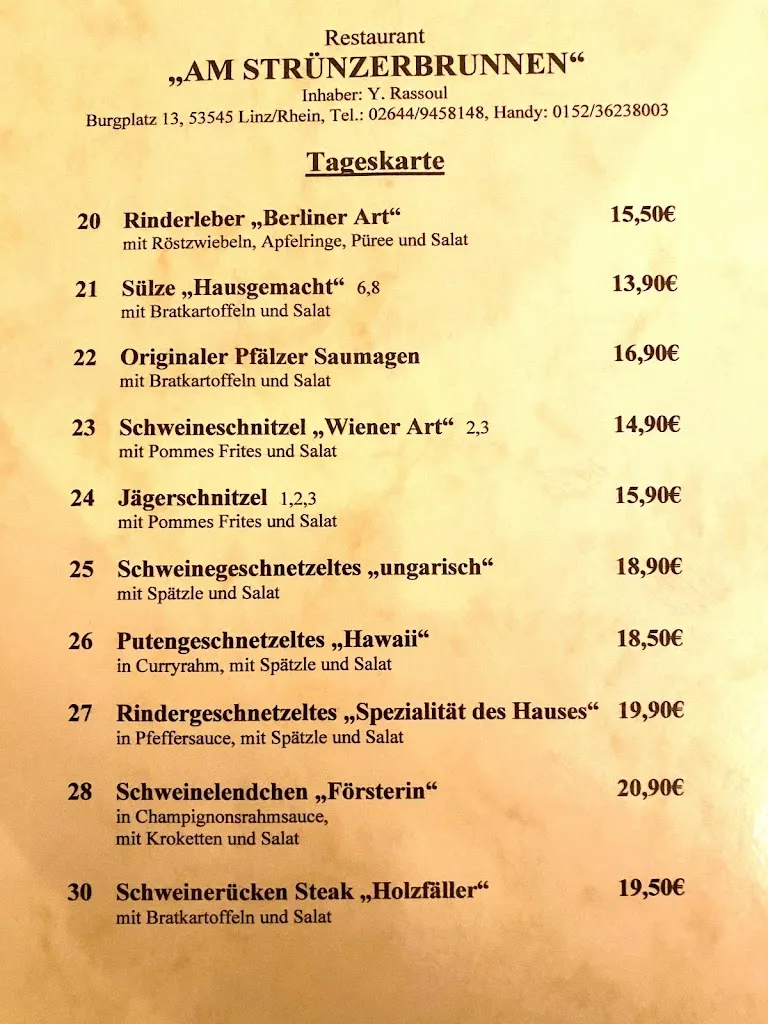 Menu_Restaurant Am Strünzerbrunnen_Rhein_image_1