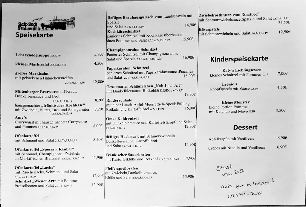 Menu_Kalt-Loch Bräustüble_Miltenberg_image_1