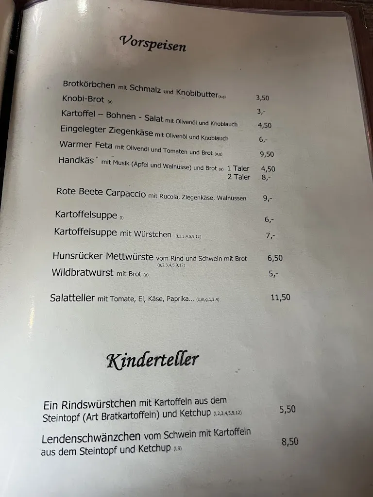 Menu_Gasthaus Obermühle_Hohenstein_immagine_3