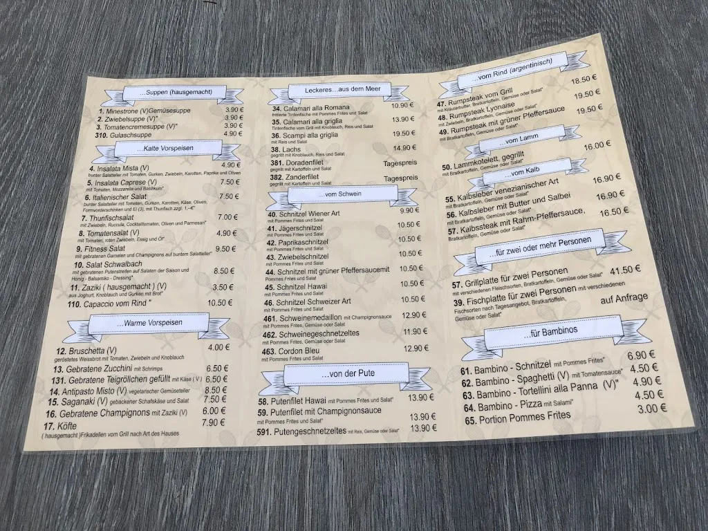 Menu_Restaurant & Pizzeria Tennisclub Schwalbach_Taunus_image_1
