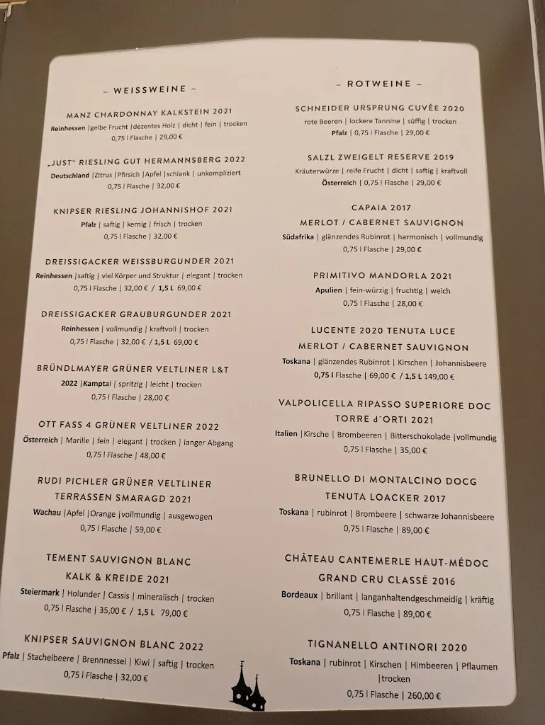 Menu_Schlosswirtschaft Tegernsee_Tegernsee_immagine_2