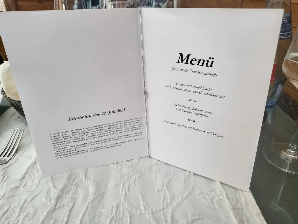 Menu_Edesheimer Schloss Gourmetrestaurant_Edesheim_image_2