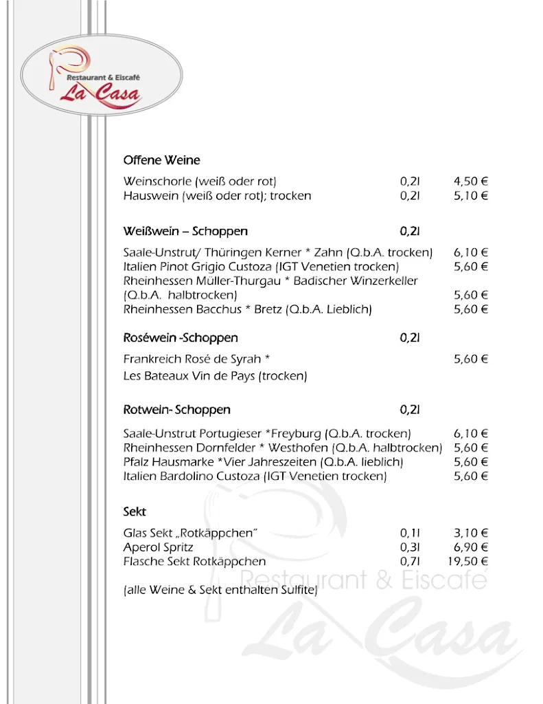 Menu_Restaurant & Eiscafé „ La Casa“_Eisenberg_image_2