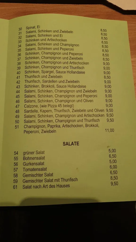 Menu_Pizzeria Margherita & Co_Eisenberg_image_4