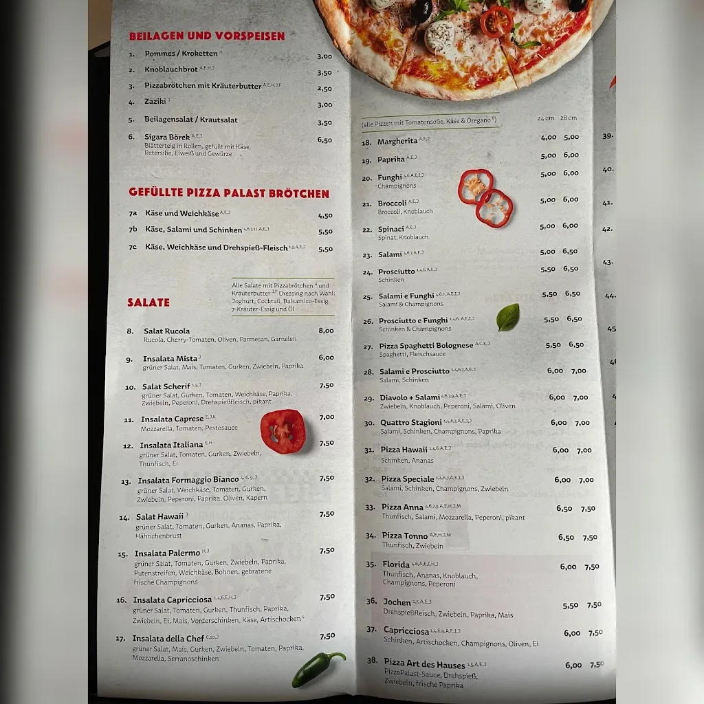 Menu_Pizza Palast_Erpel_image_1