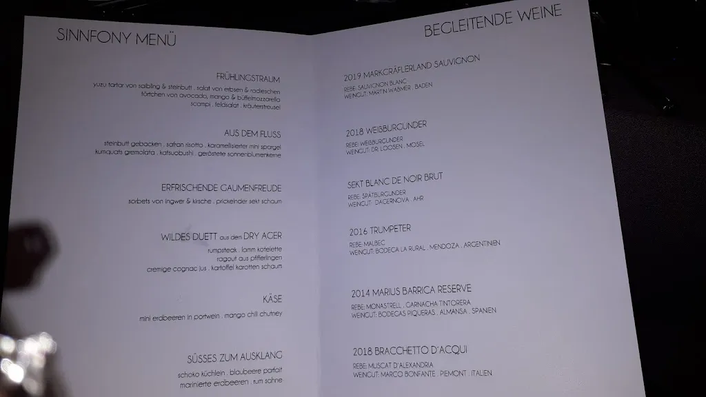 Menu_Sinnfony Restaurant_Remagen_image_1