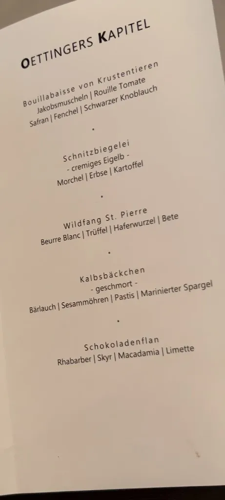 Menu_Oettinger's Restaurant_Fellbach_image_3
