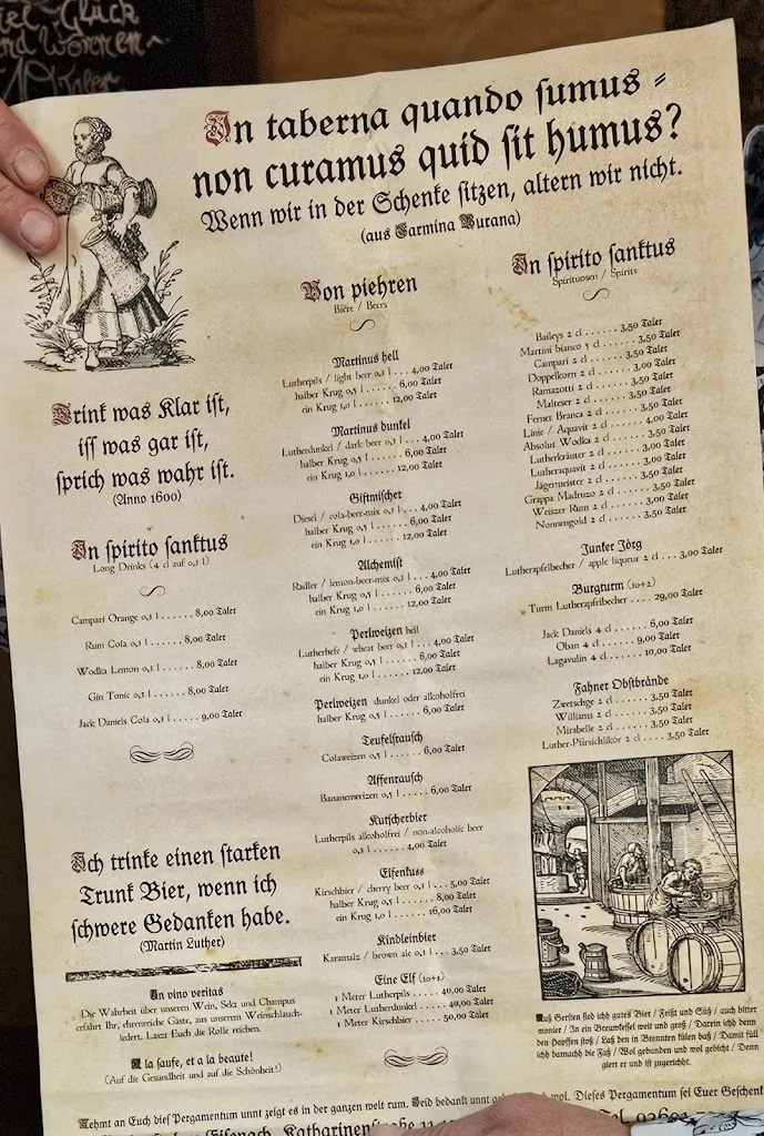Menu_Erlebnisrestaurant Lutherstuben_Eisenach_image_3
