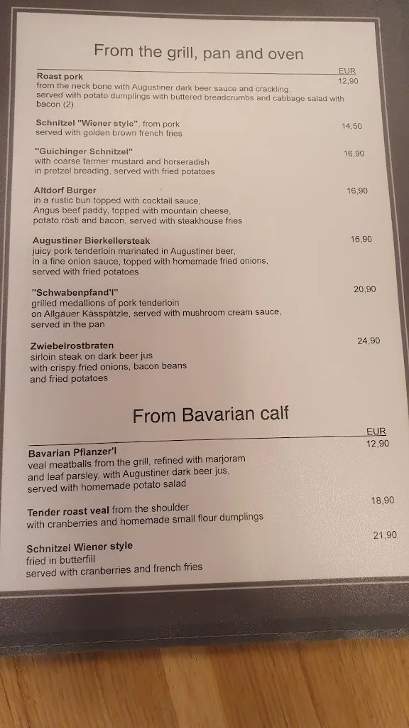 Menu_Gasthof zum Oberen Wirt_Gilching_image_2