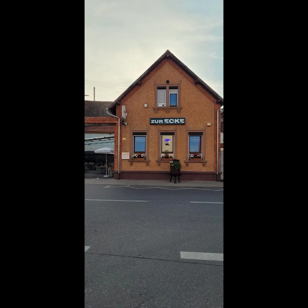 Zur ECKE restaurant in Fußgönheim