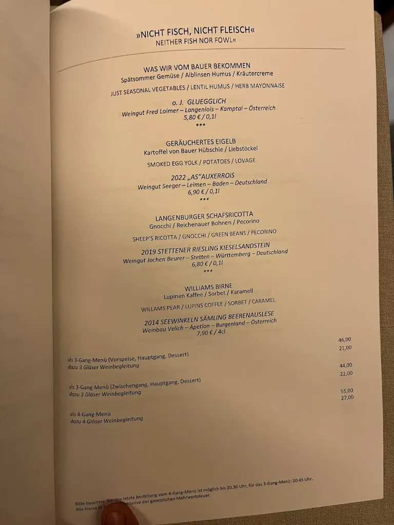 Menu_Die Speiserei im Maier_Friedrichshafen_immagine_2